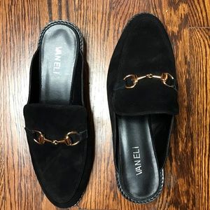 Vaneli suede slip ons